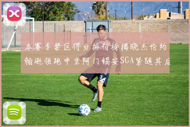 本赛季禁区得分排行榜揭晓杰伦约翰逊领跑申京阿门锡安SGA紧随其后