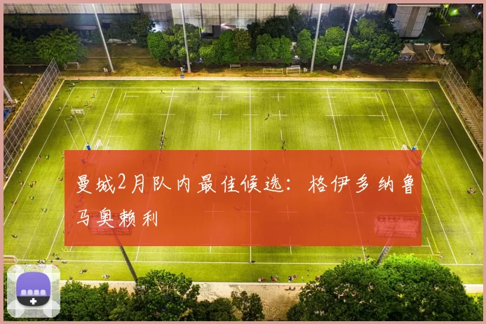 曼城2月队内最佳候选：格伊多纳鲁马奥赖利